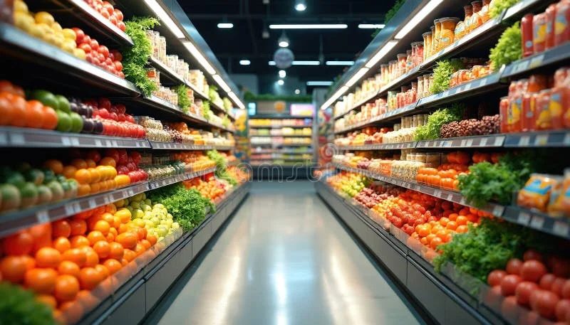 Urban and suburban grocery shopping comparison showing different loyalty patterns and consumer behaviors
